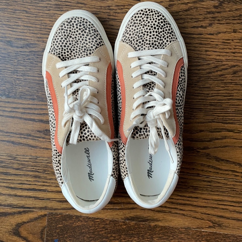 Madewell leopard print sneakers